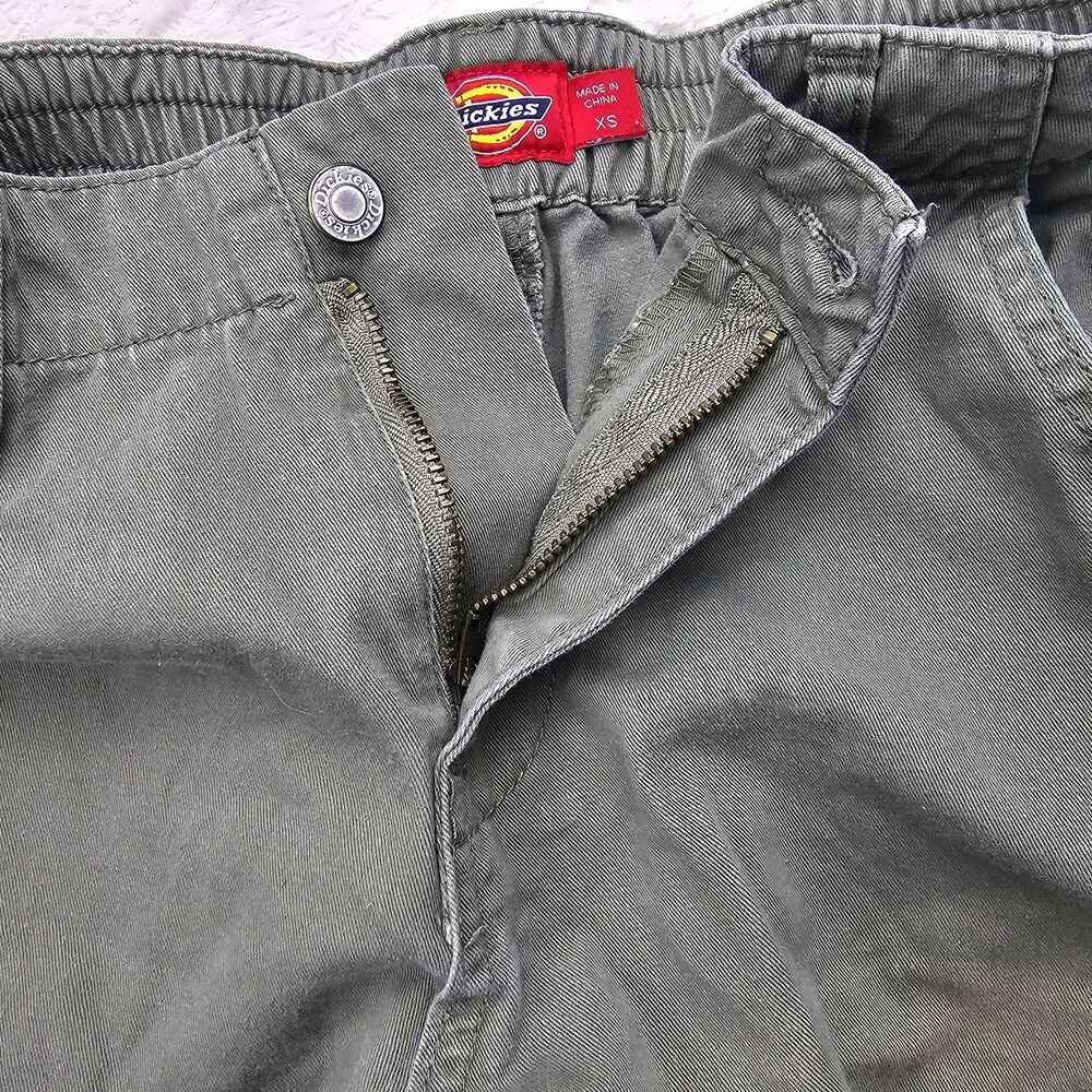 Dickies Cargo Pants Army Green XS Women's Utility Workwear Y2K - Picture 4 of 13